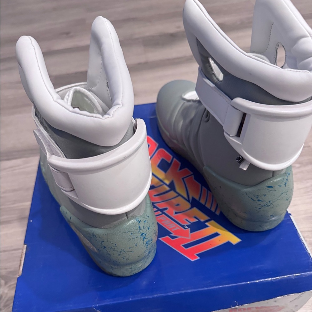 Back 2 The Future Novelty Sneakers (Not Air Mags)